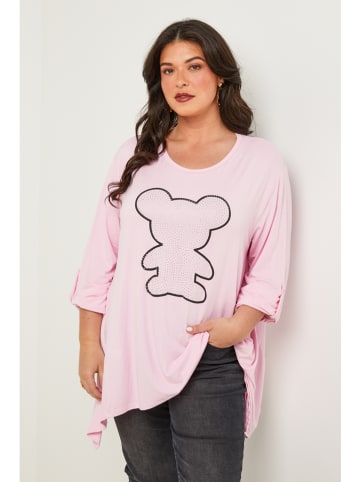 Curvy Lady Bluse in Rosa