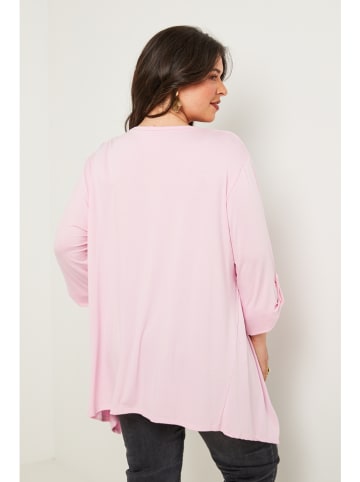 Curvy Lady Bluse in Rosa