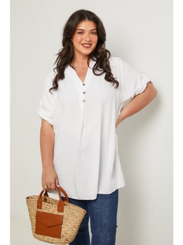 Curvy Lady Tuniek wit