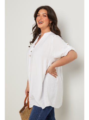 Curvy Lady Tuniek wit