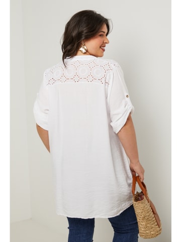 Curvy Lady Tuniek wit