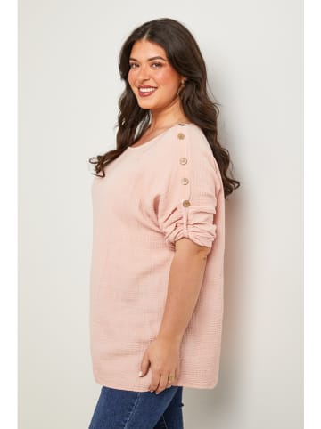Curvy Lady Blouse lichtroze