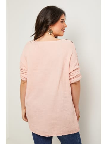Curvy Lady Blouse lichtroze