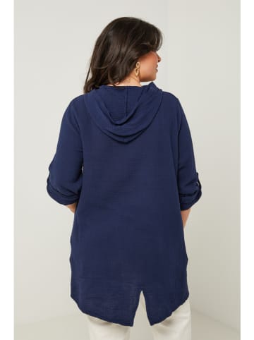 Curvy Lady Tuniek donkerblauw