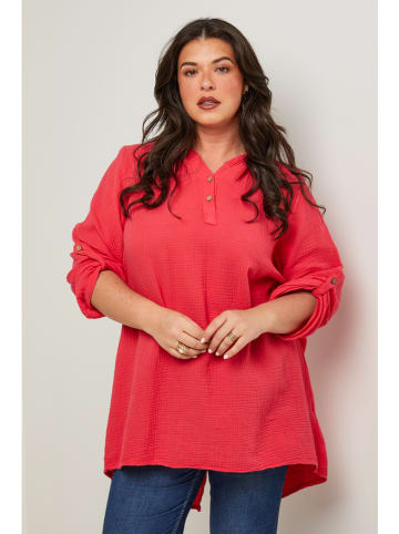 Curvy Lady Tunika in Fuchsia