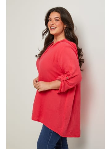 Curvy Lady Tunika in Fuchsia