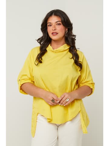 Curvy Lady Bluse in Gelb