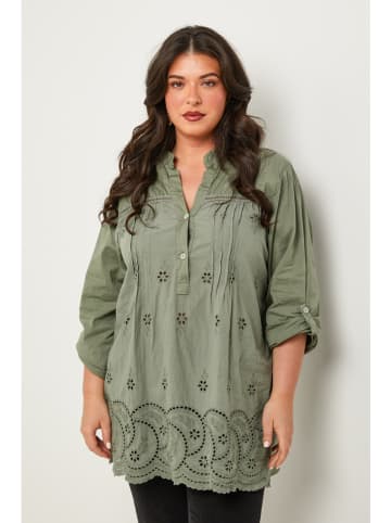 Curvy Lady Tuniek kaki