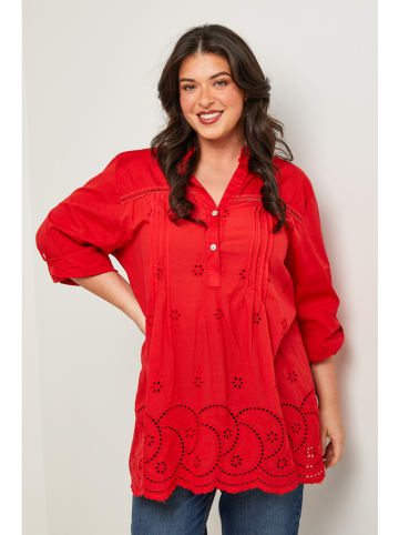 Curvy Lady Tunika in Rot