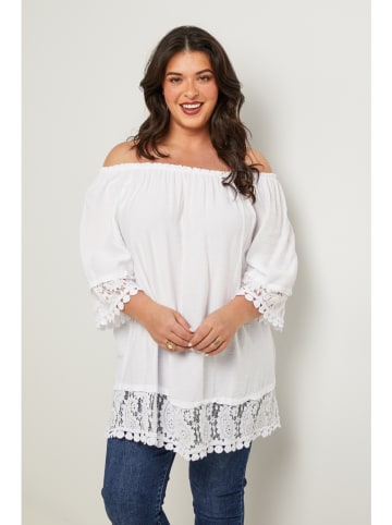Curvy Lady Blouse wit