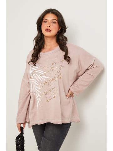 Curvy Lady Longsleeve lichtroze