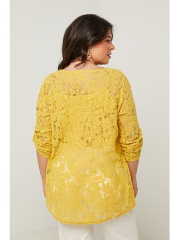 Curvy Lady Bluse in Gelb