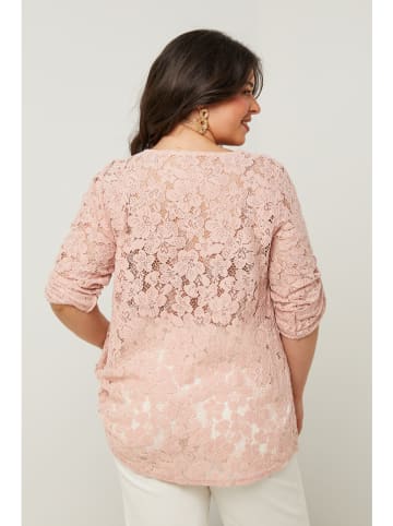 Curvy Lady Bluse in Rosa