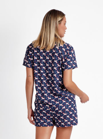 admas Pyjama donkerblauw