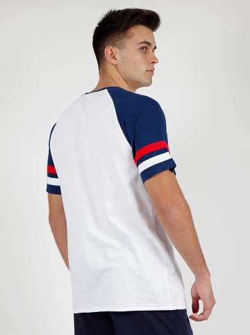 Lois Shirt in Weiß/ Dunkelblau