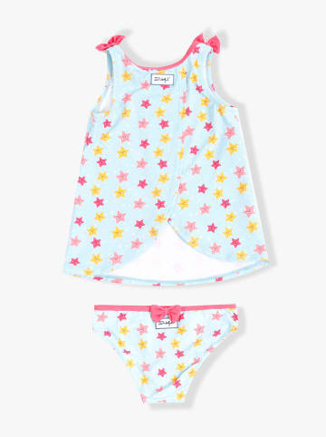 admas Tankini in Hellblau/ Pink