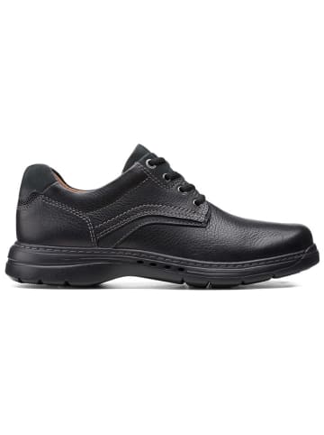 Clarks Leren sneakers "Un Brawley Pace" zwart