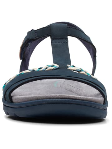Clarks Leren sandalen "Amanda Tealite" donkerblauw