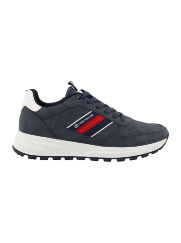 Tom Tailor Sneakers donkerblauw/wit/rood