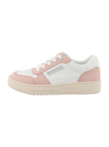 Tom Tailor Sneakers wit/lichtroze/beige