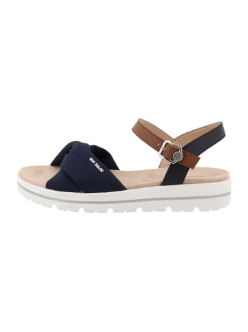 Tom Tailor Sandalen donkerblauw