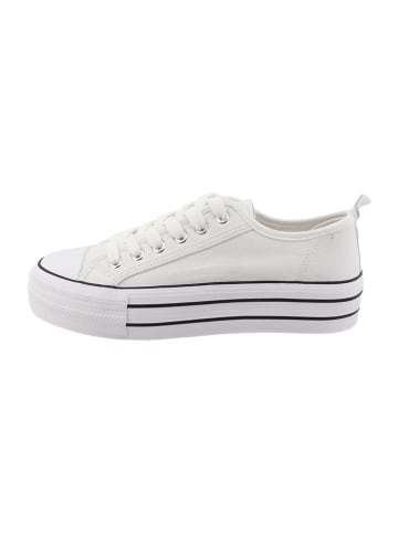 Tom Tailor Sneakers in Weiß