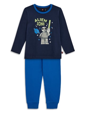 LEGO Pyjama donkerblauw/blauw