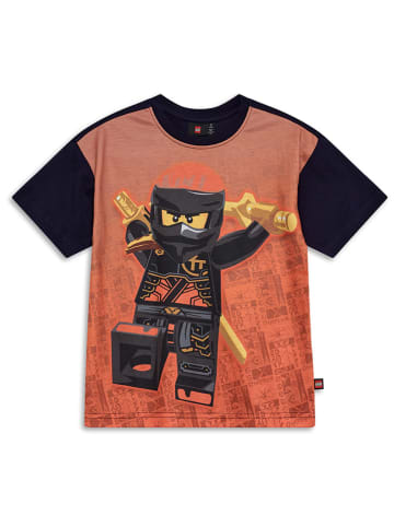 LEGO Shirt in Schwarz/ Orange
