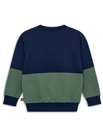 LEGO Sweatshirt in Dunkelblau/ Grün