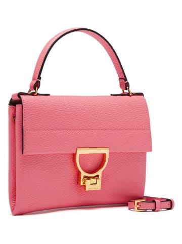 COCCINELLE Leder-Henkeltasche in Pink - (B)22 x (H)15 x (T)2 cm