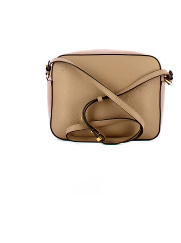 COCCINELLE Leder-Umhängetasche in Hellbraun - (B)26 x (H)20 x (T)8,5 cm