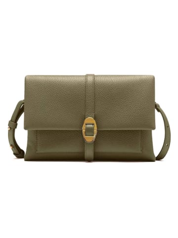 COCCINELLE Skórzana torebka w kolorze khaki - 24 x 17 x 10 cm