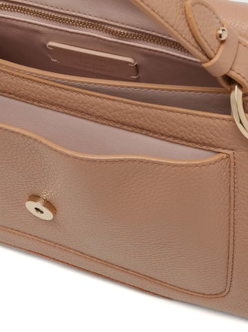 COCCINELLE Leren handtas lichtbruin - (B)30 x (H)18 x (D)10 cm