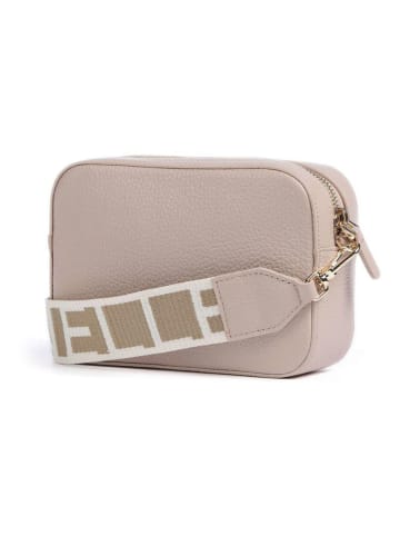 COCCINELLE Leder-Umhängetasche in Creme - (B)19 x (H)13 x (T)6 cm