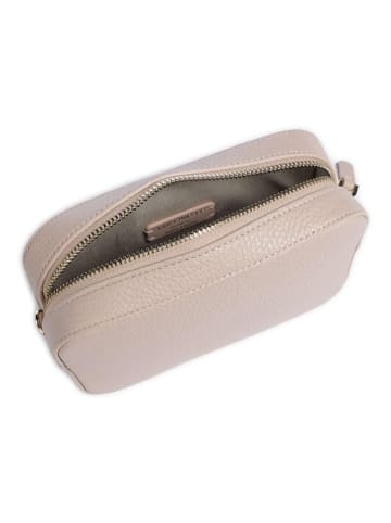 COCCINELLE Leren schoudertas crème - (B)19 x (H)13 x (D)6 cm
