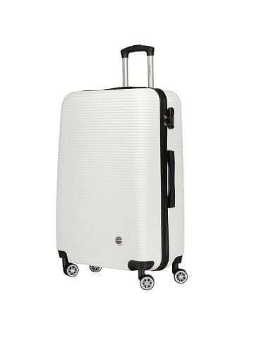 Geographical Norway 3tlg. Hardcase-Trolleyset "Solomun" in Weiß