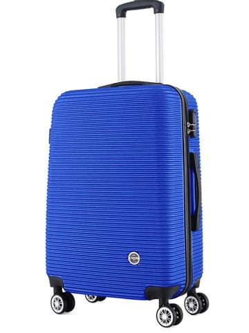 Geographical Norway 3tlg. Hardcase-Trolleyset "Solomun" in Blau
