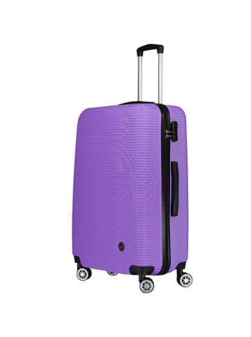 Geographical Norway 3tlg. Hardcase-Trolleyset "Solomun" in Lila