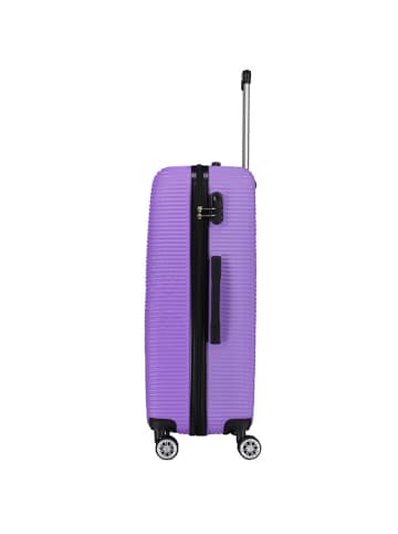 Geographical Norway 3tlg. Hardcase-Trolleyset "Solomun" in Lila