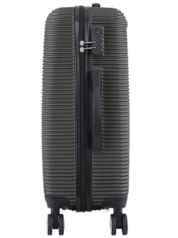 Geographical Norway 3tlg. Hardcase-Trolleyset "Solomun" in Anthrazit