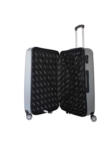 Geographical Norway 3-delige hardcase-trolleyset "Softless" grijs