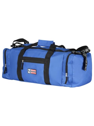 Geographical Norway Reisetasche "Song" in Blau - (B)55 x (H)21 x (T)21 cm