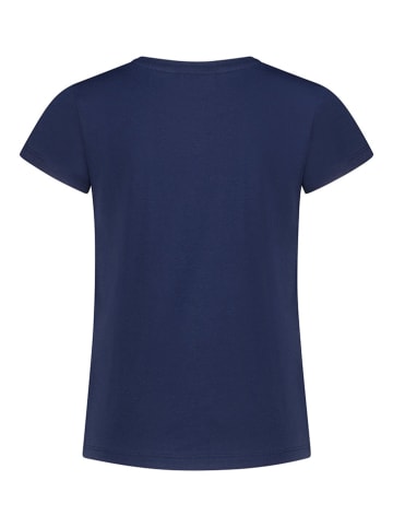 Topo Shirt "Smile" in Dunkelblau