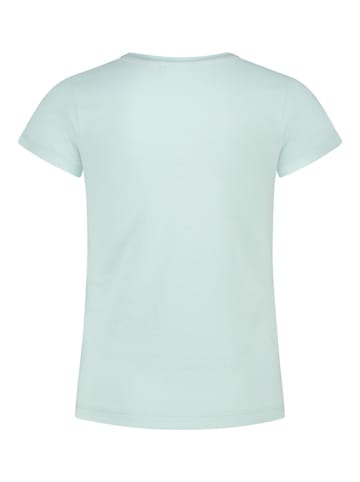 Topo Shirt "Flamingo" lichtblauw