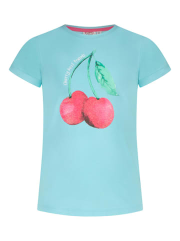 Topo Koszulka "Cherry" w kolorze błękitnym