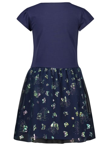 Topo Jurk "Butterfly" donkerblauw
