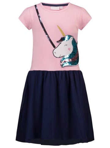 Topo Kleid in Rosa/ Schwarz