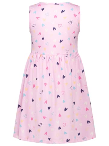 Topo Kleid "Hearts" in Rosa