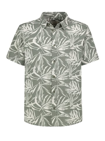 Eight2Nine Hemd in Khaki/ Weiß