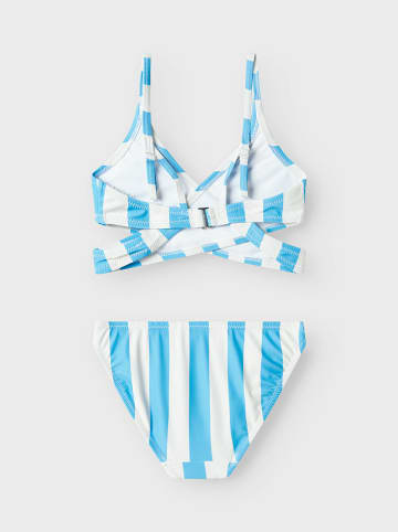 name it Bikini in Hellblau/ Weiß